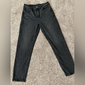 American Eagle Outfitters Black Straight Leg Jeans